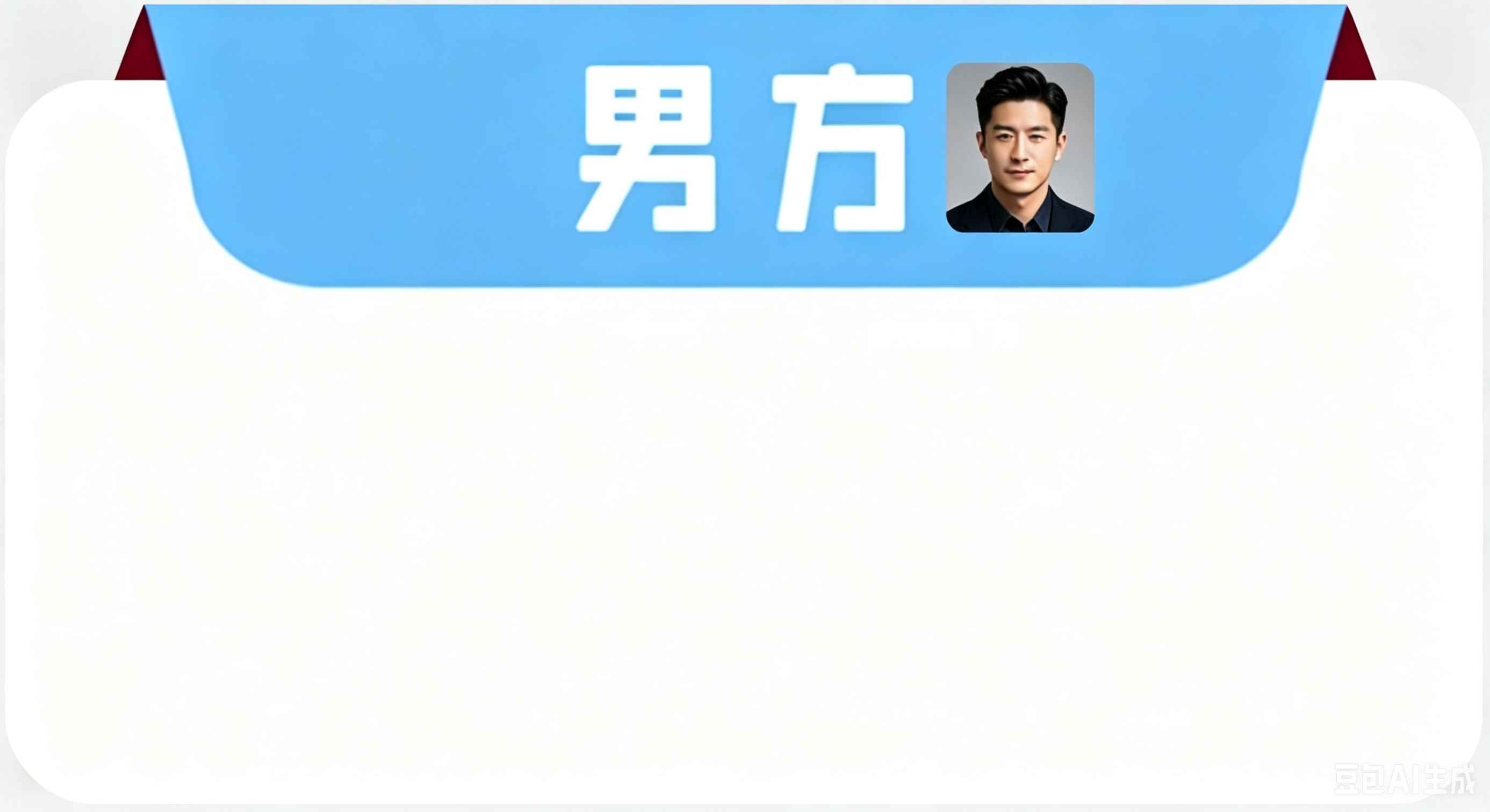 男方输入框背景